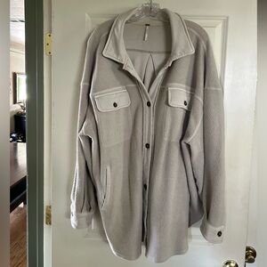 Free People Flannel Shacket